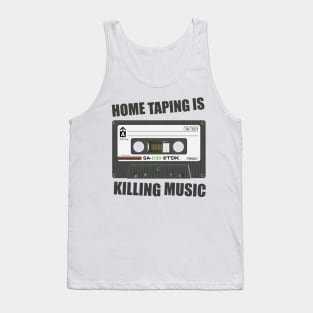 Home Taping is Killing Music Tank Top